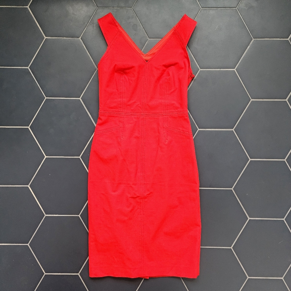 BANANA REBPULIC Sleeveless Red Dress